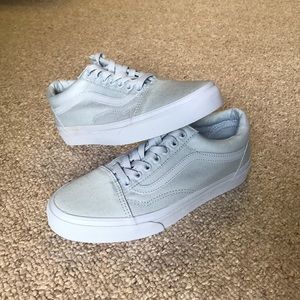 NWOT Blue Vans